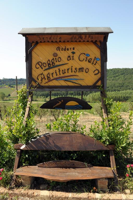 Agriturismo Podere Poggio Ai Cieli San Gimignano Eksteriør billede